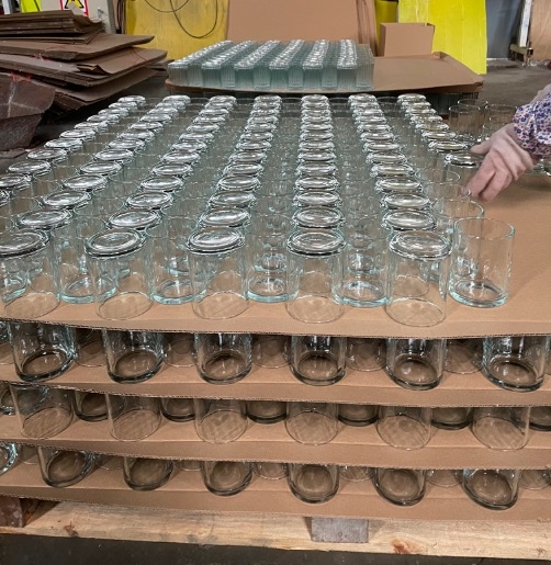 高透玻璃杯生产